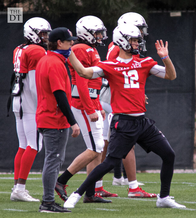 Spring Football Practice on March 24, 2021